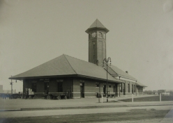Great Falls, MT, the southern terminus of our inspiring line, sported an impressive brick station the serviced the fairly active passegner service from points north and south.