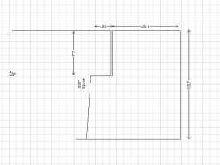 Abutment measurements I used on my model.