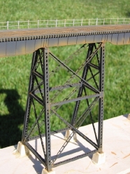 Here is a closeup of a finished tower.