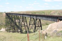 North Fork Portage Coulee Trestle.