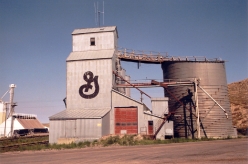 This is the Ft. Benton grain elevator.