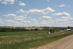 A view of the valley just north of Virgelle, MT.